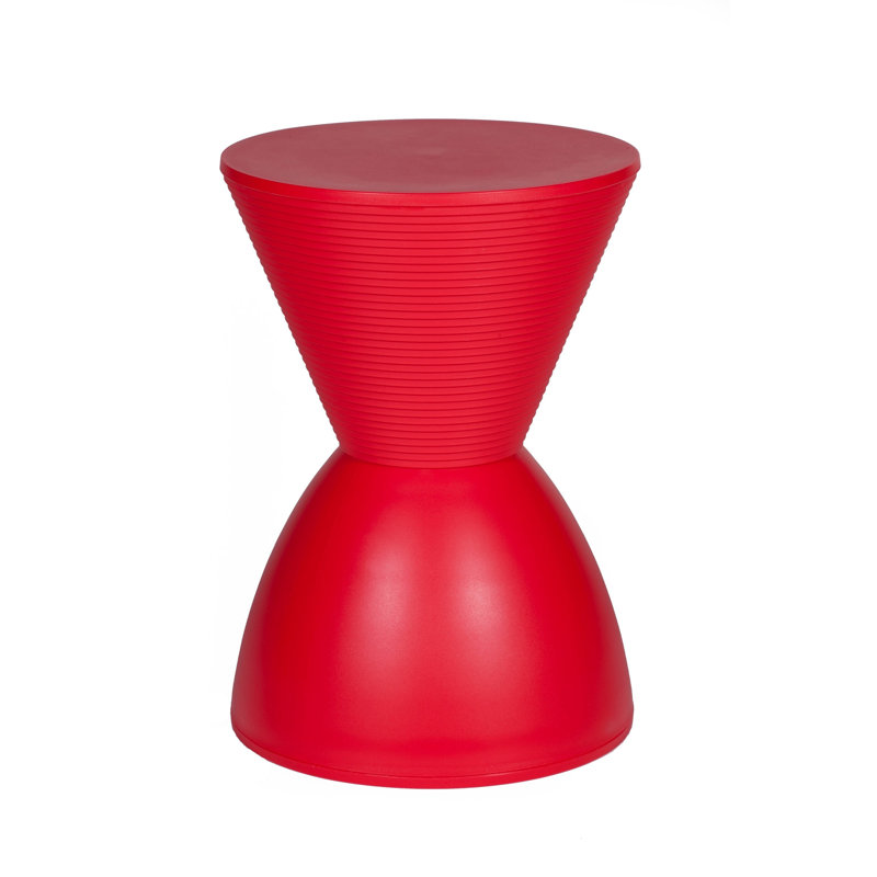 Table d'appoint en plastique Monsserrat, Noir