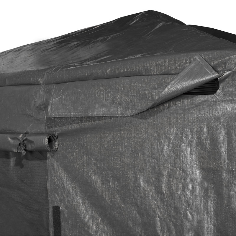 Sojag Grey Polyethylene Plastic Screen for Gazebo, 120.8' H x 144.4' W x 169.2' D
