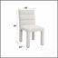 Ensemble de salle à manger 7 pièces Hettie avec plateau en pierre d'ingénierie durable et chaises d'appoint confortables, parfait pour les maisons modernes et traditionnelles.