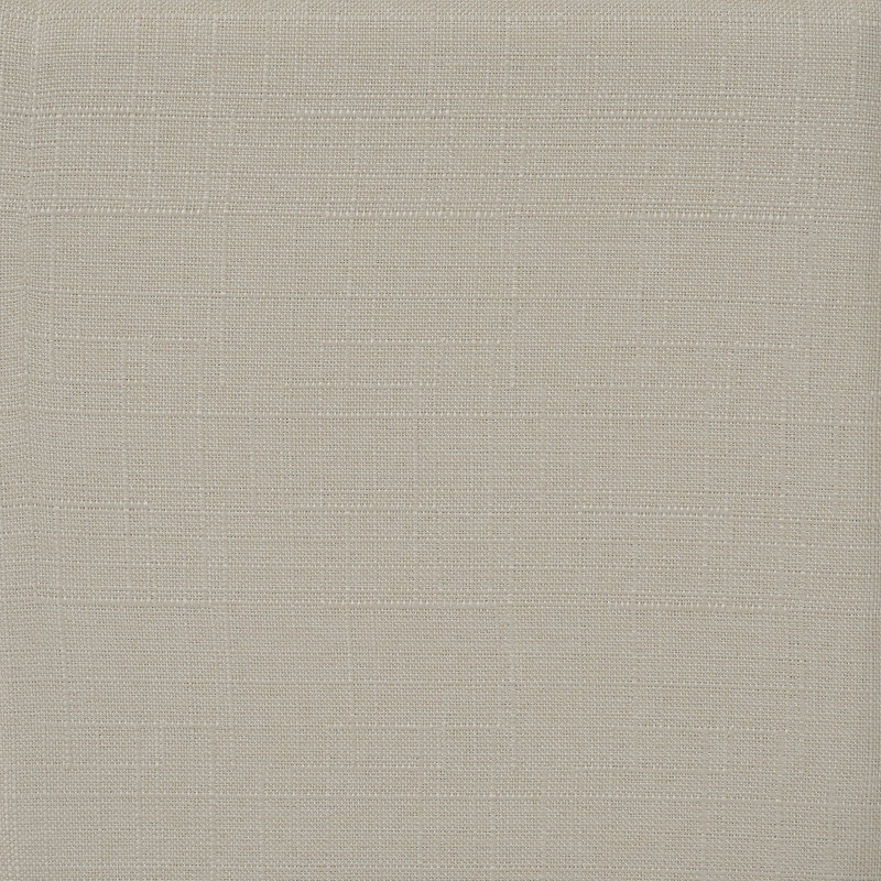 Grand lit plateforme à oreilles tapissier Luma, Beige, Queen