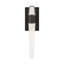 Sean Lavin Lassell 2-light single wall sconce in natural brass finish with crystal shades-1183522060
