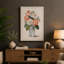Arrangement in Glass Botanical 1 Piece Wrapped Canvas Wall Art-129144476-129144479