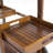 BAR CART, DROP LEAF DESIGN AND WHEELS