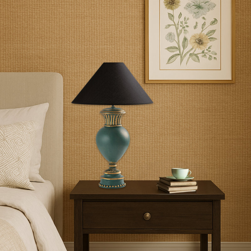 Lampe de table Vintage, Noir