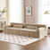 Modular Design Durable Convertible Chair Floor Couch Without Assembly(Set Of 4)