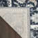 Tapis d'intérieur rétro ardoise / ivoire Lafever