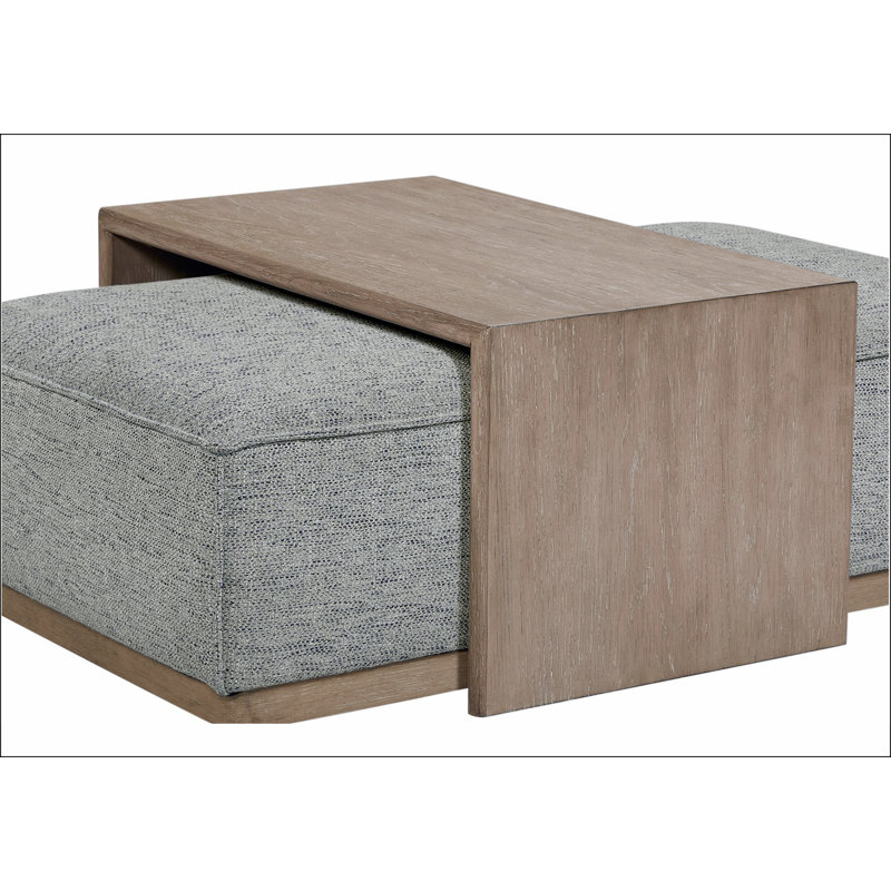 Repose-pieds et table-plateau, Gris