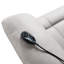 Fauteuil inclinable électrique en microfibre poli Chriki-2040905672