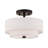 Jorgan Linen Blend Semi Flush Mount-1115678276