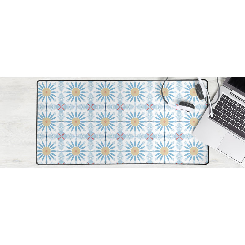 Grand sous-bureau Cherie, Bleu