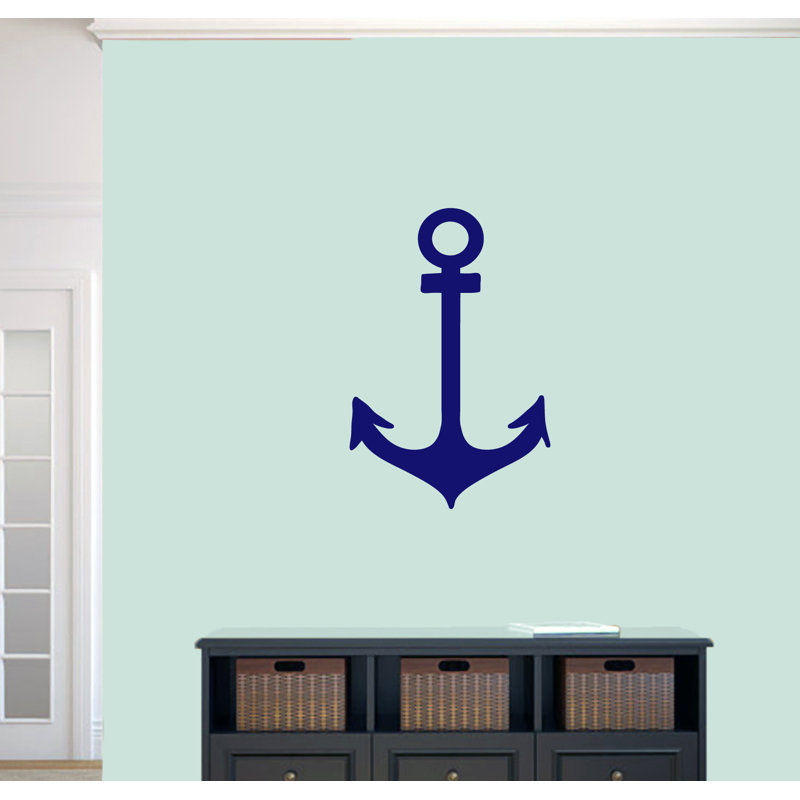 Adhésif décoratif ancre Wagner, Bleu marine