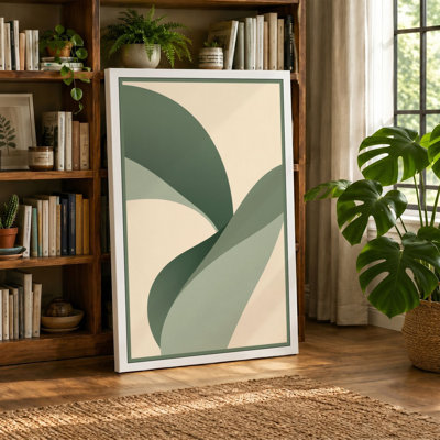 Organic Movement Minimalist - Wrapped Canvas