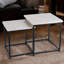Table de bout blanche Macaubas