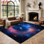 Tapis galaxie nébuleuse Galaxy, motif de ciel étoilé cosmique, antidérapant lavable à la machine, décoration intérieure pour salon, entrée, cuisine, appartement, maison créative-129037059