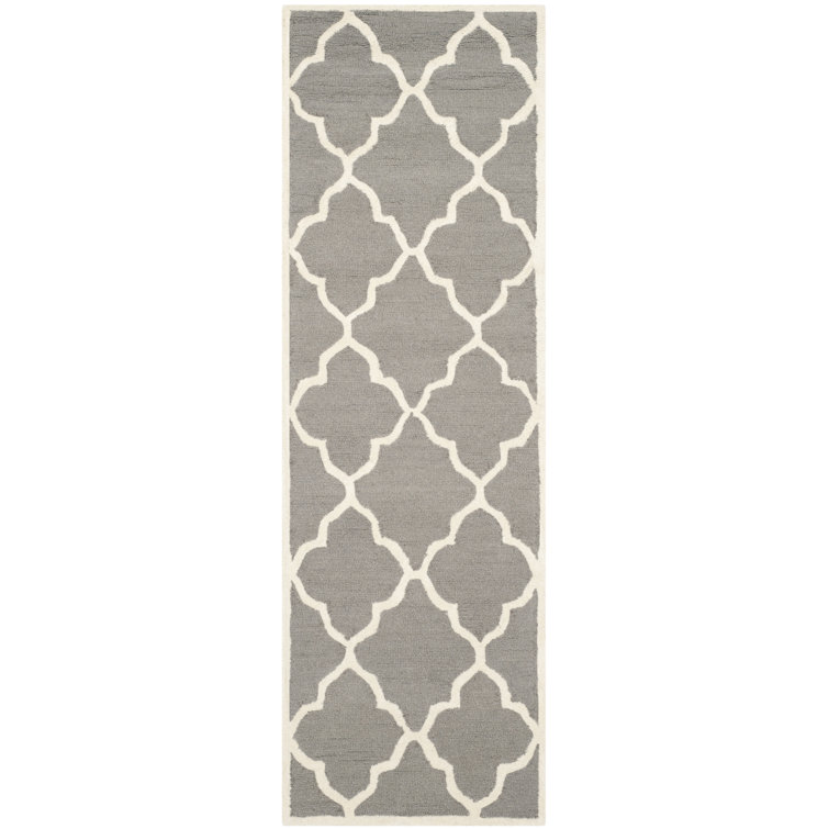 Cannen Hand Tufted Wool Geometric Rug