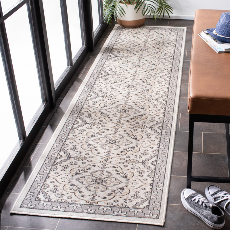 Griffeth Performance Geometric Indoor/Outdoor Area Rug, Runner 2'3" x 8'