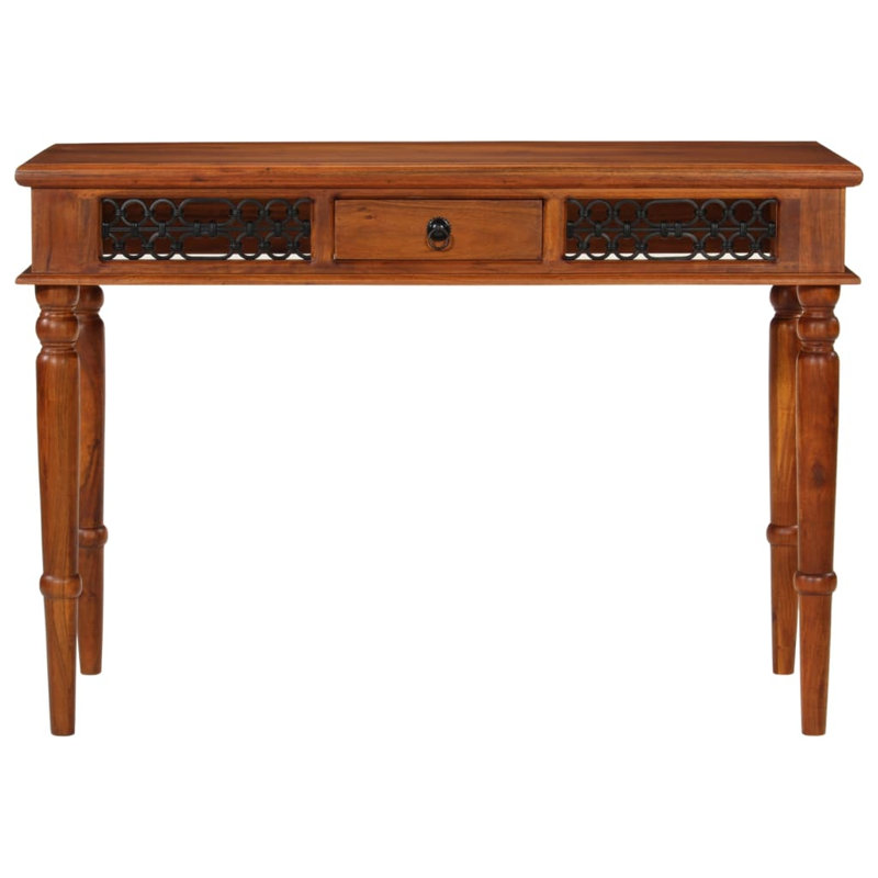 Kingstown Solid Wood Writing Desk, 76cm H x 110cm W x 50cm D