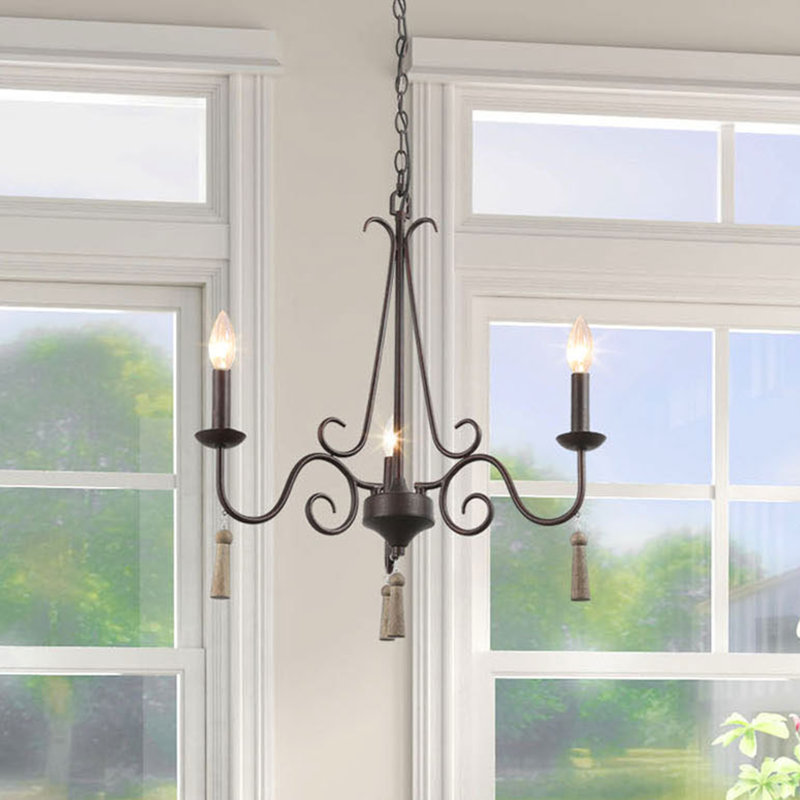 Jovie 3 - Light Dimmable Classic / Traditional Chandelier