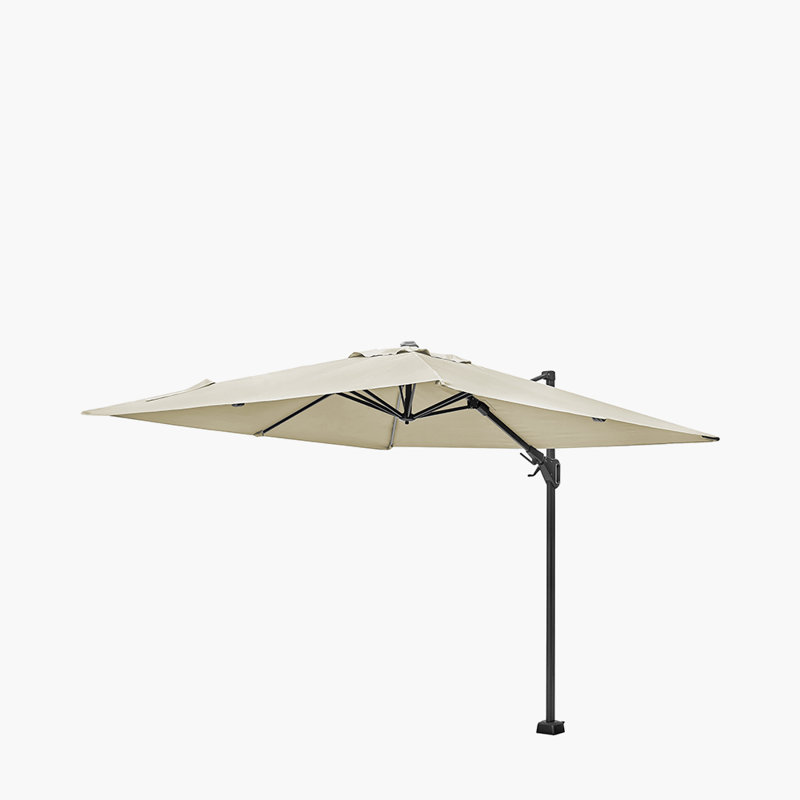 Aarne 270cm Cantilever Parasol, Champagne