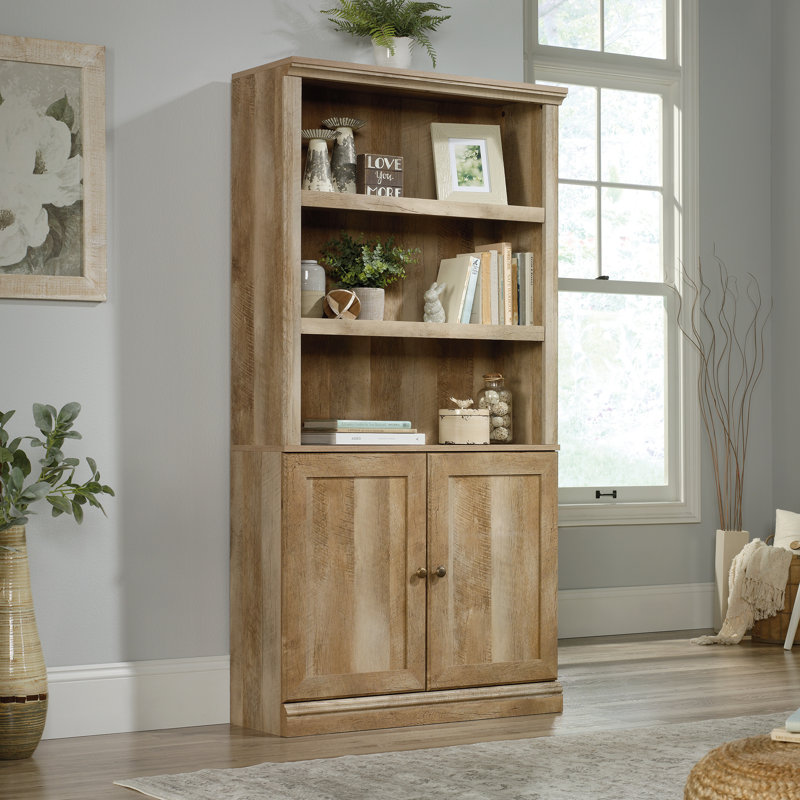 St. Nicholas Standard Bookcase, Lintel Oak, (3 Shelves) 69.764"H x 35.276"W x 13.228"D