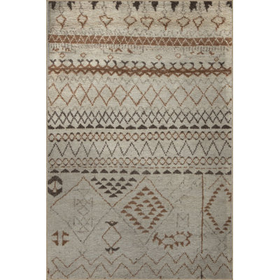Abstract Geometric Modern Decorative Machine Washable Area Rug