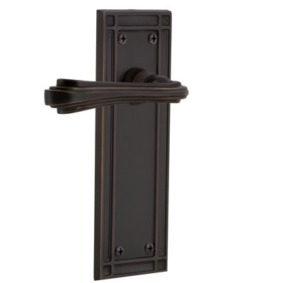 Mission Plate Single Dummy with Fleur Lever