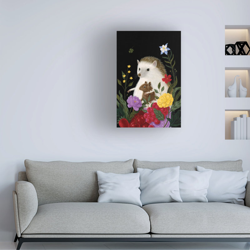 Art sur toile, bol Gina Matarazzo Hazeland Zues, H 32 po x l 22 po
