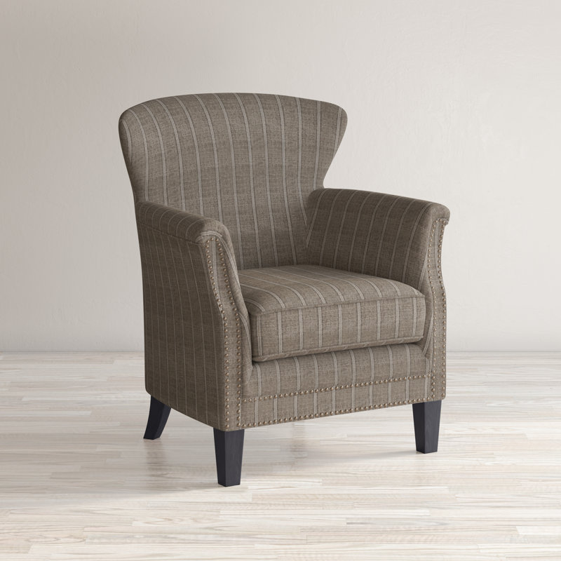 Gifferd Upholstered Armchair, Mocha 100% Polyester