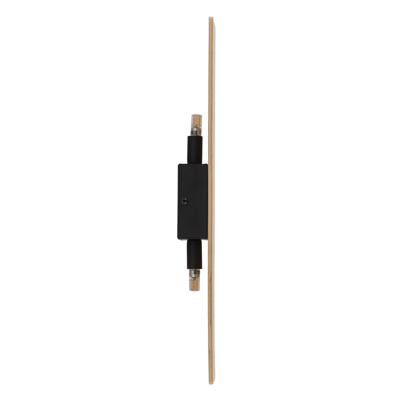 Geduhn 2-Light Dimmable Brown Corner Wall Light