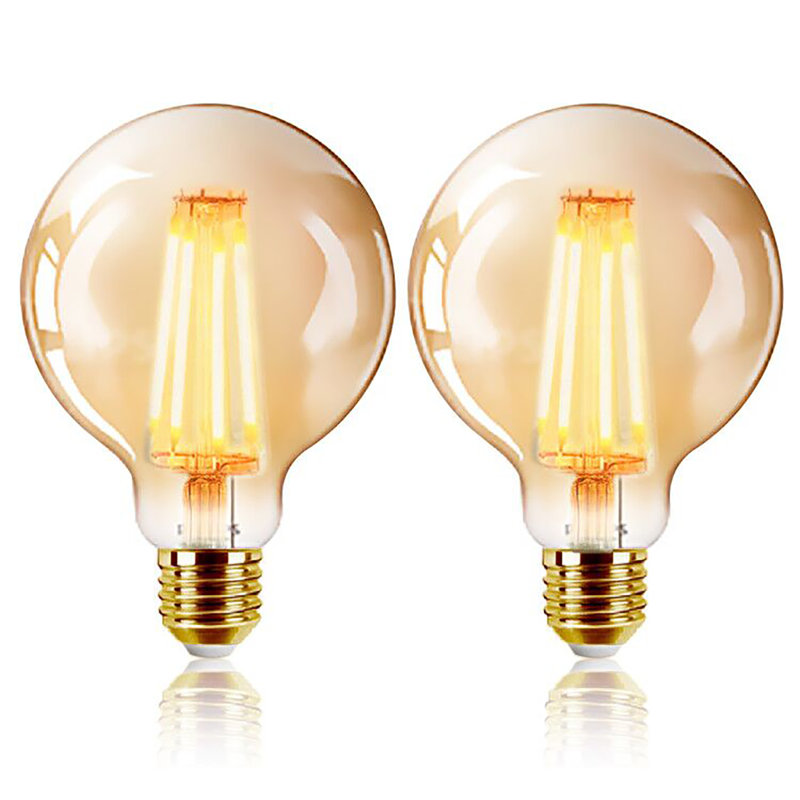 2-Pack 6W LED Light Bulbs