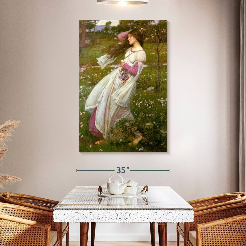 Leisha Windflowers, 51" H x 34" W