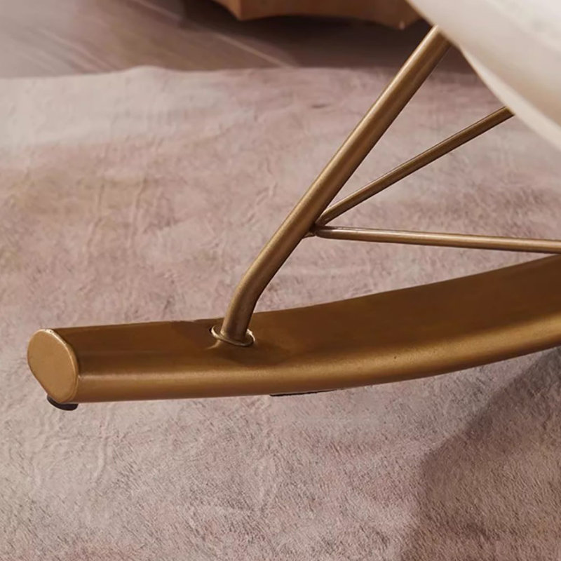 Chaise berçante moderne en escargot simple
