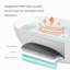 69'' x 29'' Freestanding Soaking Solid Surface Bathtub-88251906
