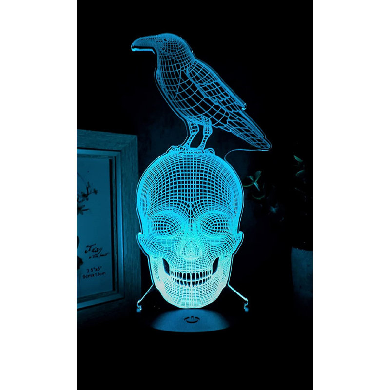 Figurine gravée Amary The Raven Nevermore