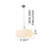 4-Light White PC Cloud LED Lighting Fixture