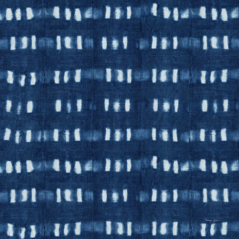 «Shibori Square IV on Canvas» par Nancy Green, reproduction, H 12 po x l 12 po x P 1,25 po