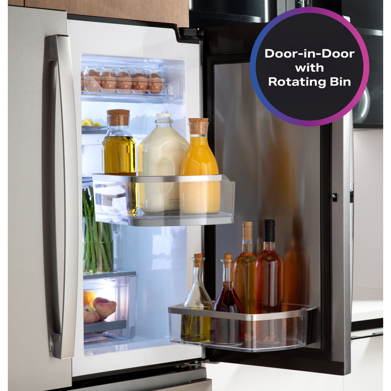 GE Profile ENERGY STAR® 27.9 Cu. Ft. Smart 4-Door French-Door Refrigerator with Kitchen Assistant