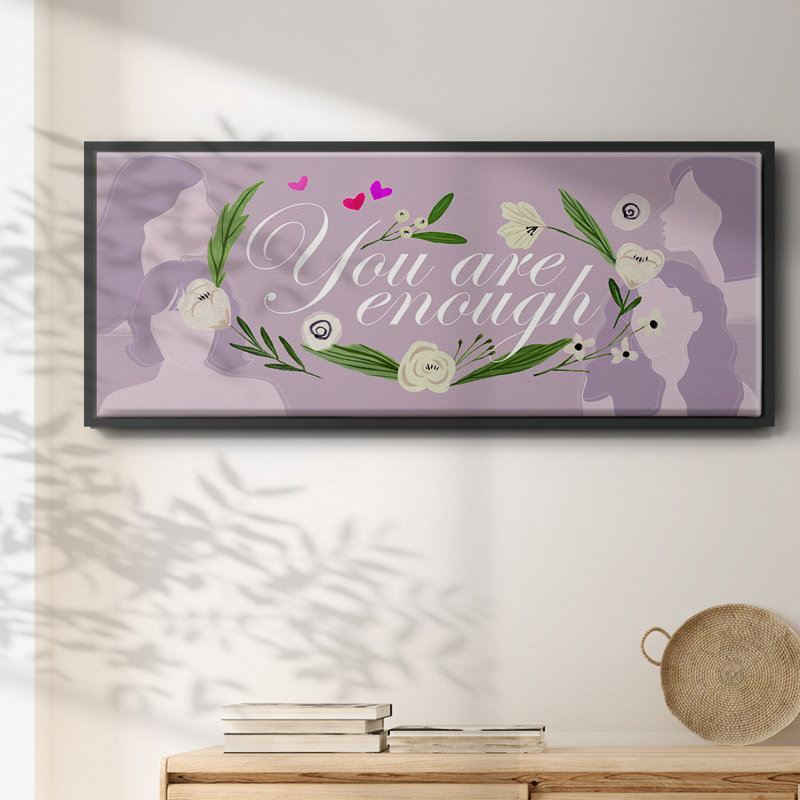 «Happy Galentine's Day» - toile encadrée, H 20 po x l 50 po
