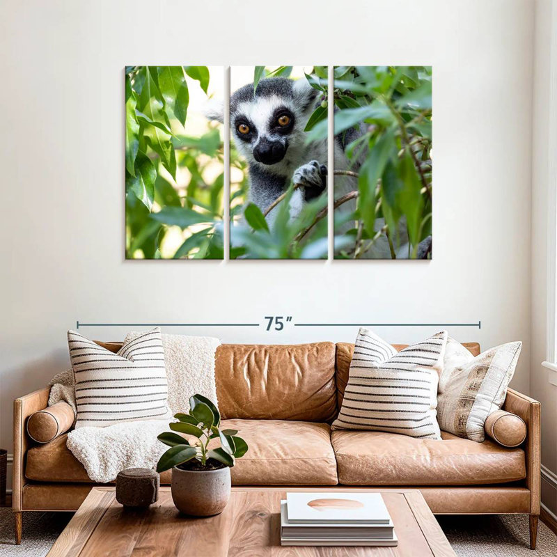 Forest Lemur, 36" H x 57" W