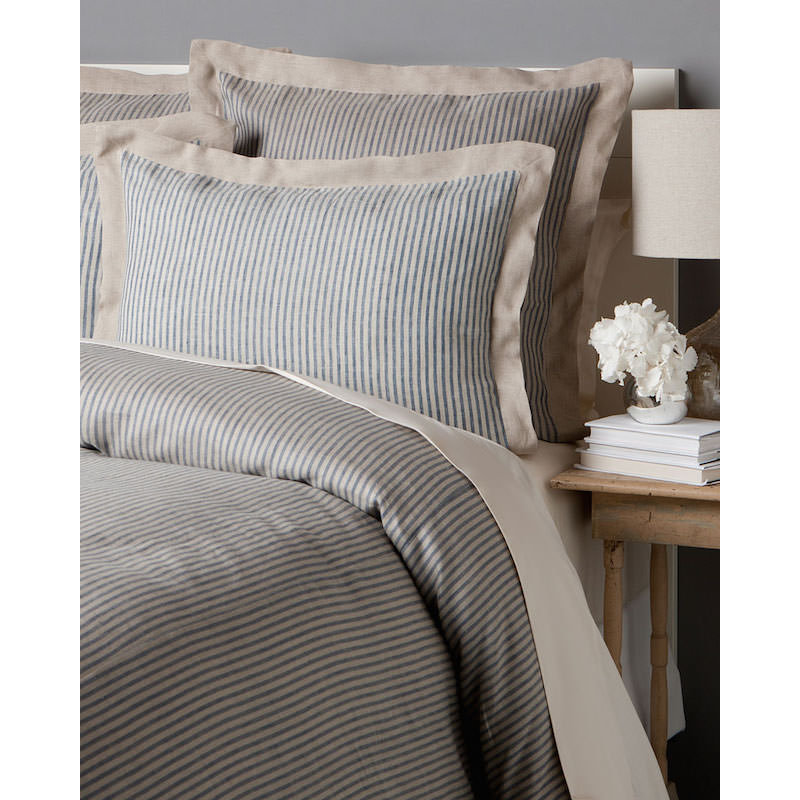 Bethany Bedding, Steel Blue, Standard