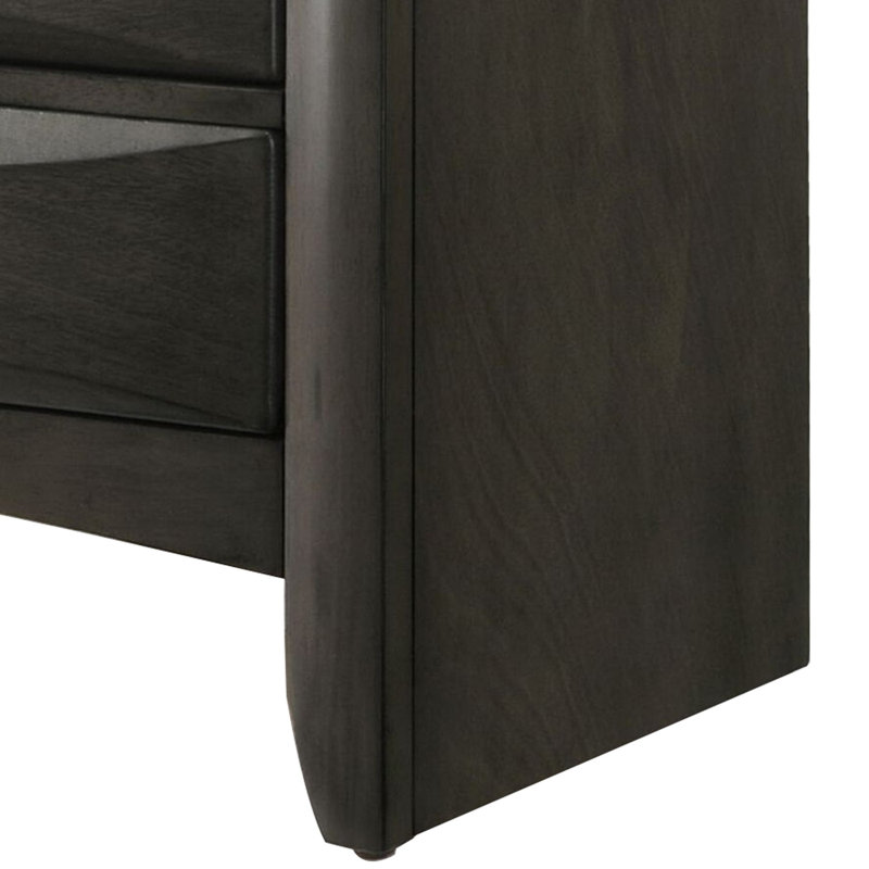 Tyshanna 25.63'' W Solid Wood Nightstand