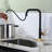 ARCORA Single Handle Pull Down Kitchen Faucet with Deck Plate-98475407