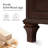 27.5" 3-Drawer Nightstand With Hidden Outlets, Pull-Out Shelf & Elegant Solid Wood Legs