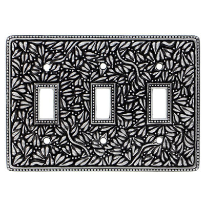 San Michele 3-Gang Toggle Light Switch Wall Plate