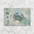 Blue Crab Chenille Indoor Rug-1803459499