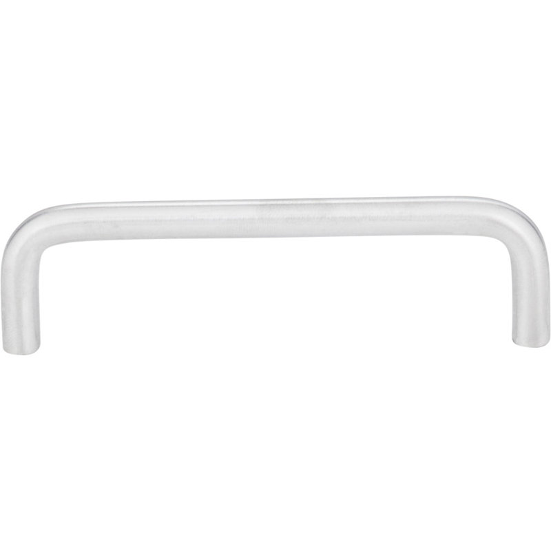 Torino 4" Center to Center Bar Pull, Brushed Chrome
