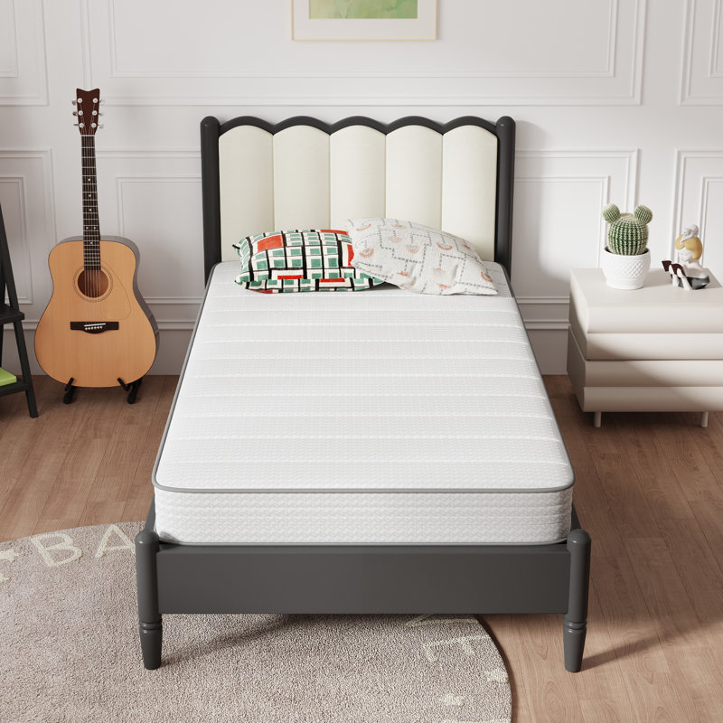 Medium Firm Memory Foam and Spring Hybrid Mattress, 6", King