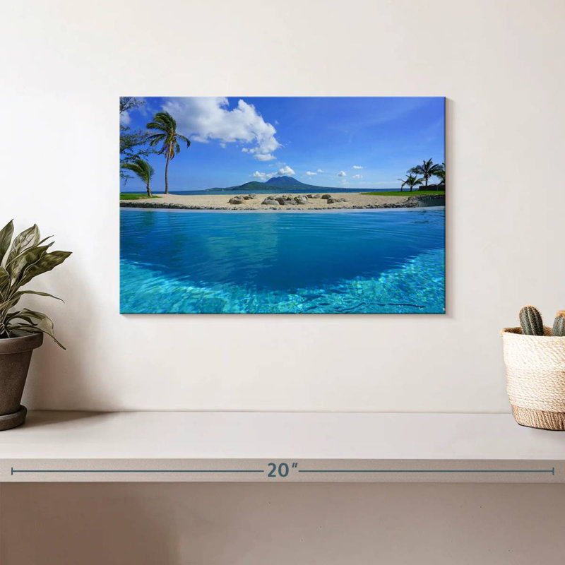 Gillard Nevis Peak, Saint-Kitts, H 8 po x l 12 po