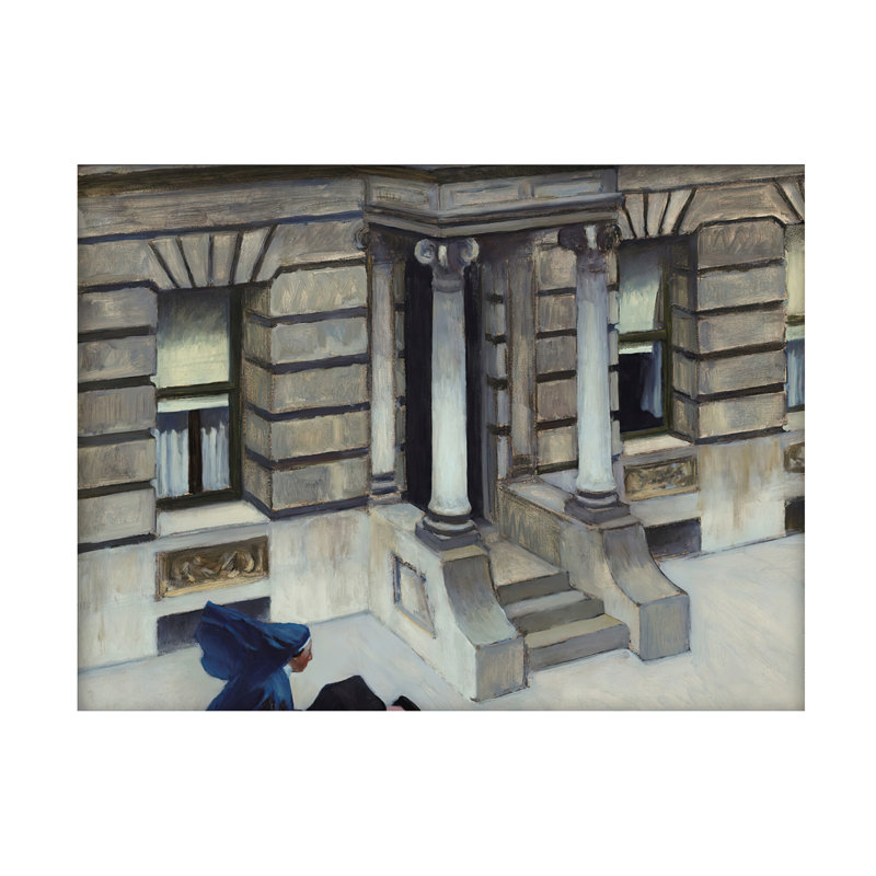 Art sur toile, Collection bolognaise de pommes rétro Edward Hopper NY, H 14 po x l 19 po