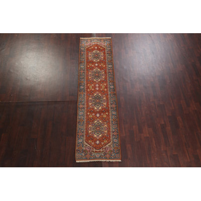 One-of-a-Kind 2' 7''X9' 10'' New Age Runner Wool Area Rug in